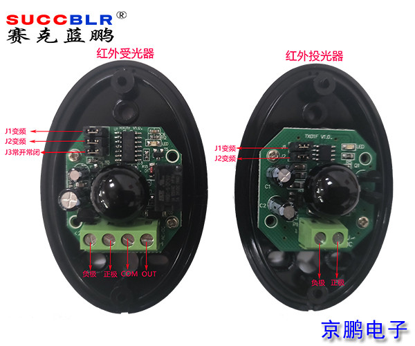 【門禁式定（dìng）員監控（kòng）係統設備】賽克藍鵬SUCCBLR變頻單光束紅外對射SL-GS120BP